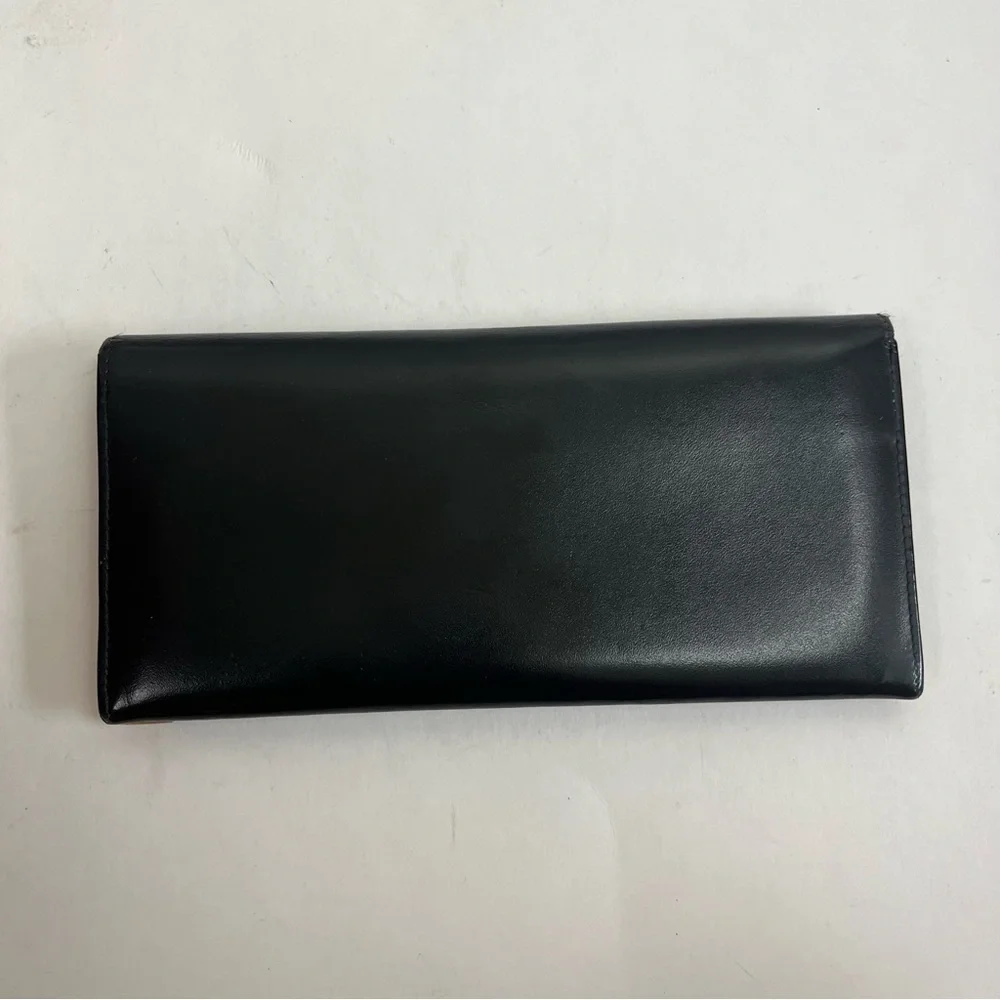 Dunhill black leather